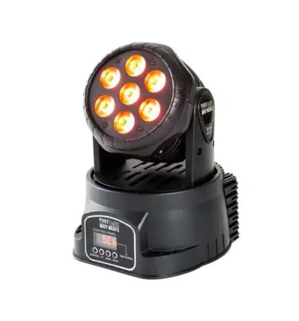 PURElight MUVY WashQ 7x10W RGBW LED