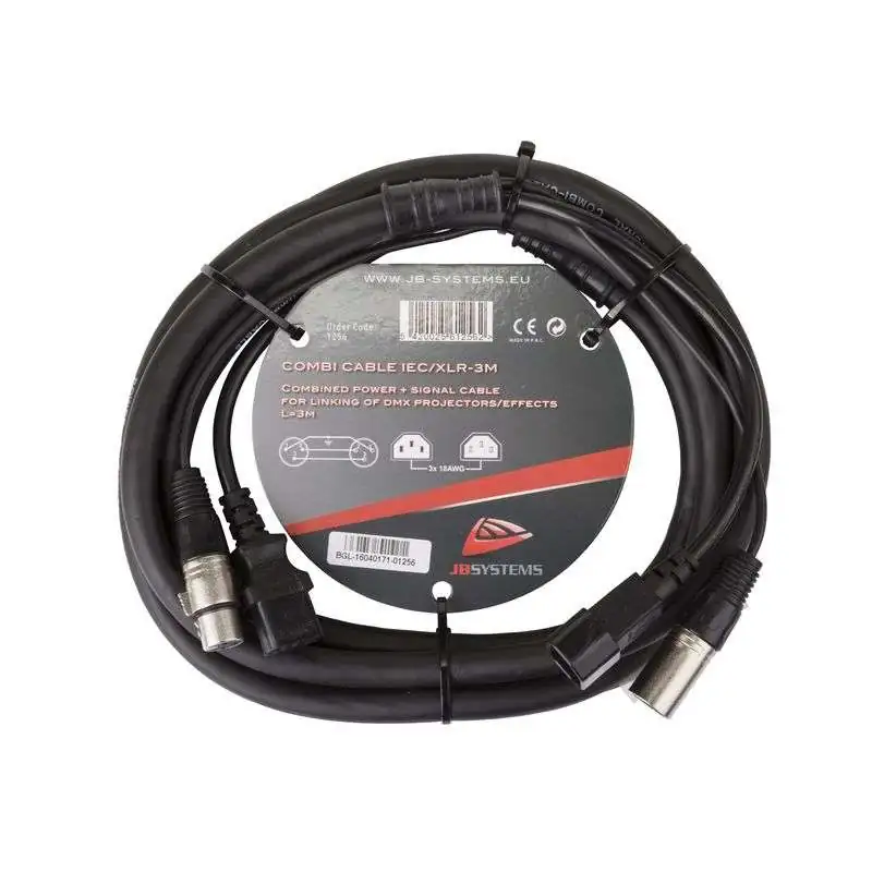 Briteq Combi Cable IEC/XLR 3m