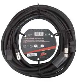 Briteq Combi Cable IEC XLR 10m