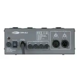 Showtec DIM-4LC 4 Ch. Dimmerpack 3A per Channel
