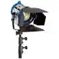 ARRI 650 PLUS man. silver 4-leaf Barndoor, Schuko