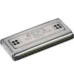Hohner Echo Harp 64 C G 64 Vozes