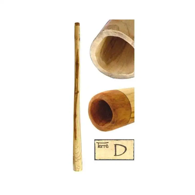 Terré Teak Didgeridoo, natural, Afinação-D Terré Teak Didgeridoo, natural, Afinação-D