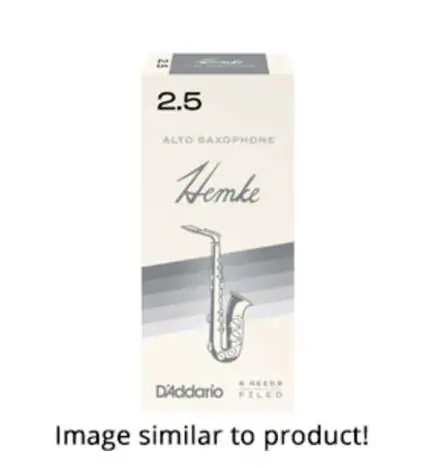 Hemke Palhetas Sax Alto 2 Cx. com 5 unids