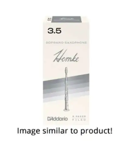 Hemke Saxofóno Soprano 2.5 5 piezas