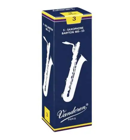 Vandoren Classic Baritone Sax Reeds 2.0 Box of 5