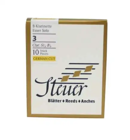 Steuer Esser Solo Bb-Klarinette 2 White Line 10 Blätter