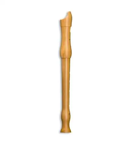 Mollenhauer 1003 Flauta dulce soprano para estudiante, alemán, simple, peral