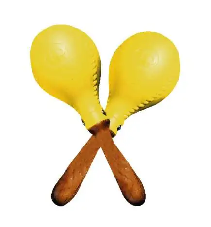 Latin Percussion LP281 Professional Maracas (Yellow)