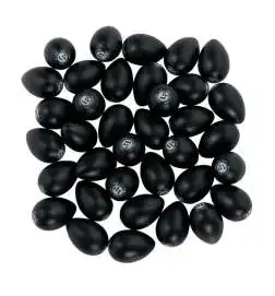 Latin Percussion Egg Shaker Set Black, 36 Stück