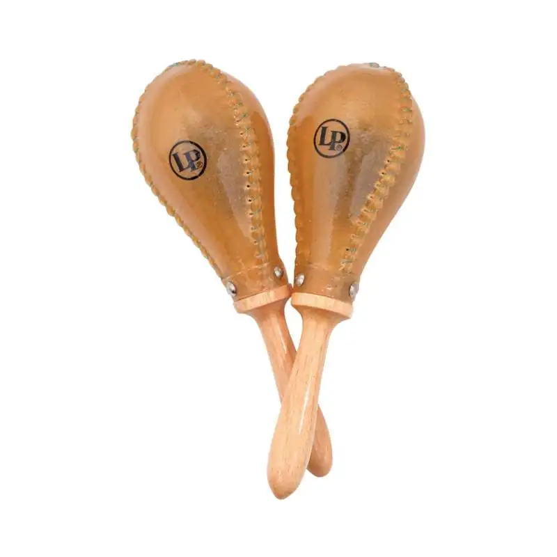 Latin Percussion LP393-RH Salsa Maracas (Rawhide)