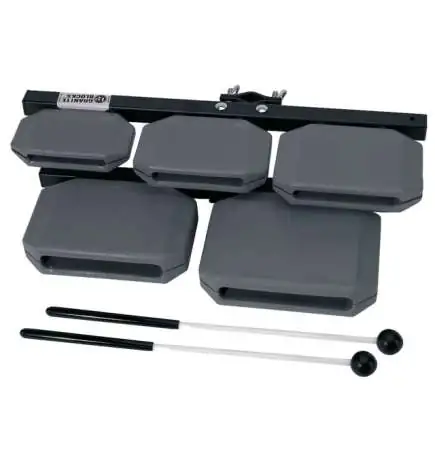 Latin Percussion Granite Blocks LP1210 5 Blocks - Plastic