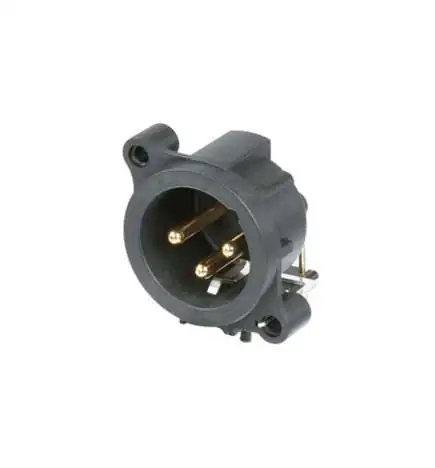 Neutrik NC3MAH Chassisstecker horizontal