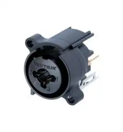 Neutrik NCJ6FA-V-0 Combo-Chassisbuchse