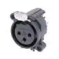 Neutrik NC3FAV Chassisaansluiting Neutrik NC3FAV Chassisaansluiting