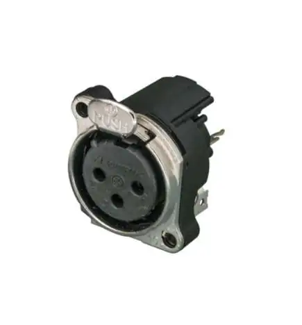 Neutrik NC3FBV1 XLR-Chassisbuchse