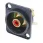 Neutrik NF2D-B-2 Conector RCA rojo