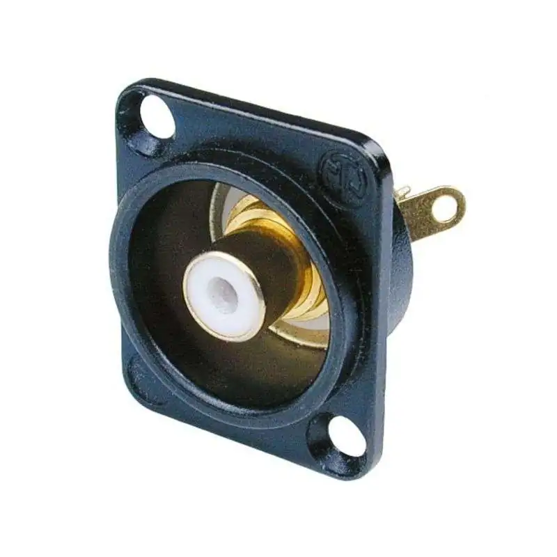 Neutrik NF2D-B-9 Conector RCA blanco