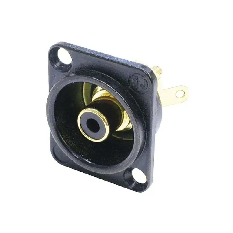 Neutrik NF2D-B-0 Conector RCA negro