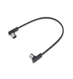 Rockboard Flat MIDI Cable 300mm (Black)
