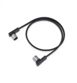 Rockboard Flat MIDI Cable 600mm (Black)