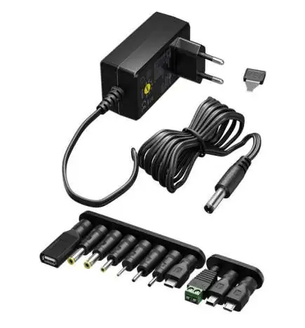 goobay Fuente de alimentación universal 3 - 12 V 1 A
