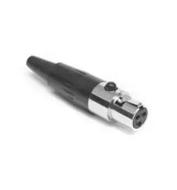 Amphenol AG4F Mini XLR socket 4 pin