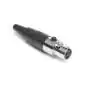 Amphenol AG4F Mini XLR socket 4 pin