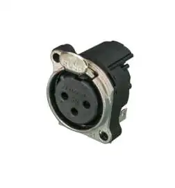 Neutrik NC3FBH2-E Chassis Connector
