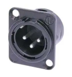 Neutrik NC3MD-L-BAG-1 Chassis Plug