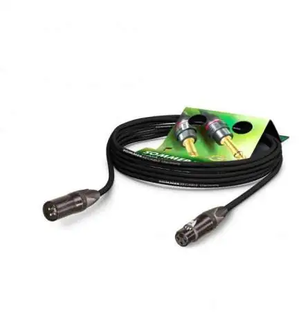 Sommer Cable SG0Q-1000-SW Microfoonkabel 10 m