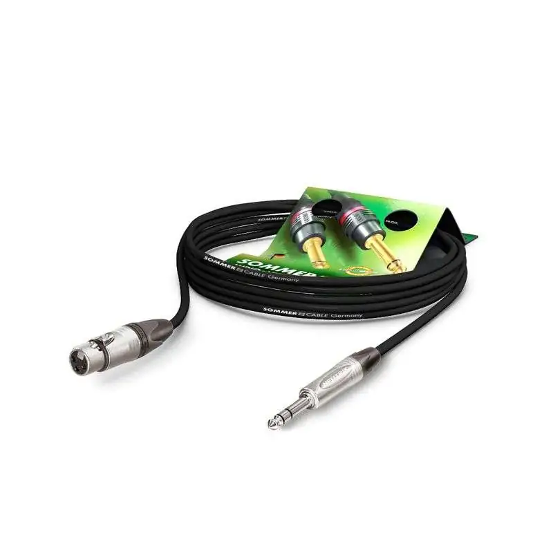 Sommer Cable SGN5-0250-SW microfoonkabel 2,5 m Sommer Cable SGN5-0250-SW microfoonkabel 2,5 m