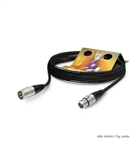 Sommer Cable SGHN-0400-SW Microfoonkabel 4 m