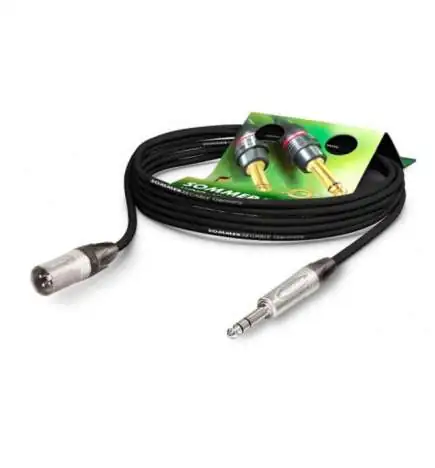 Sommer Cable SGN4-0750-SW Microkabel 7,5 m