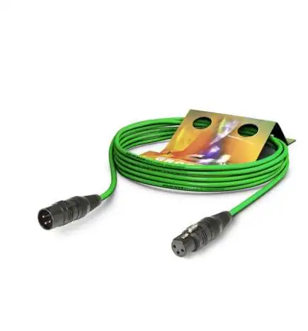 Sommer Cable SGCE-0300-GN Microfoon Kabel 3 m