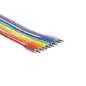Hosa Tech CMM-815 Mono Patch Cables Multi-Colour 150mm (8-Pack)