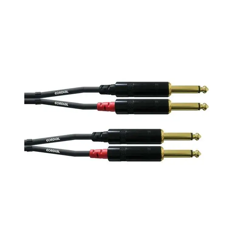 Cordial CFU 6 PP Cable de audio doble