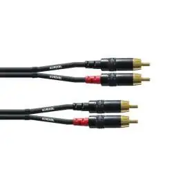 Cordial CFU 3 CC Cable RCA 3 m