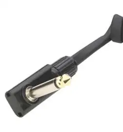 Rockboard Black Coiled Series Flat Patch Cable 0,3 m
