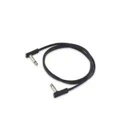 Rockboard Flat Patch Cable Black Series 1 m