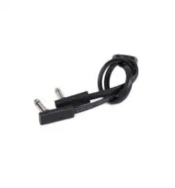 Rockboard Flat Patch Cable Black Series 1 m