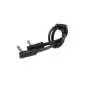 Rockboard Flat Patch Cable Black Series 1 m