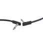 Rockboard Flat Patch Cable Black Series 1 m