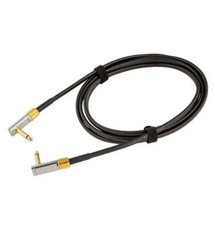 Rockboard Premium Flat Instrument Cable Angled Angled 3 m