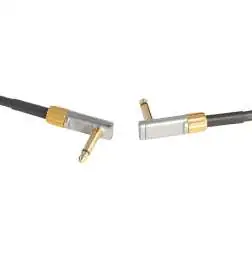 Rockboard Premium Flat Instrument Cable Angled Angled 3 m
