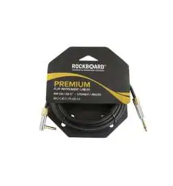 Rockboard Premium Flat Instrument Cable Straight Angled 6 m