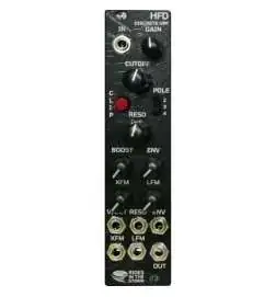 RIDES IN THE STORM HFD 4 Pole Highpass Filter Synth Filter Modules