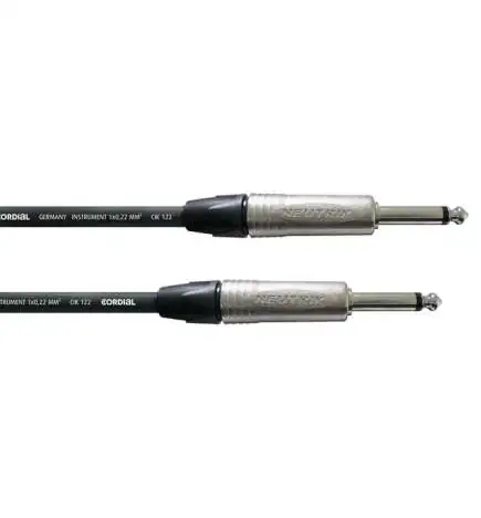 Cordial CXI 3 PP-MS câble d instrument 3 m