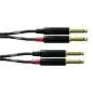Cordial CFU 3 PP Double Jack Cable 3 m