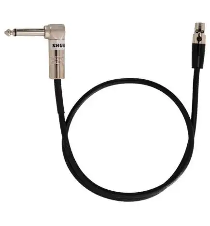 Shure WA 304 Câble instrument 0,75 m
